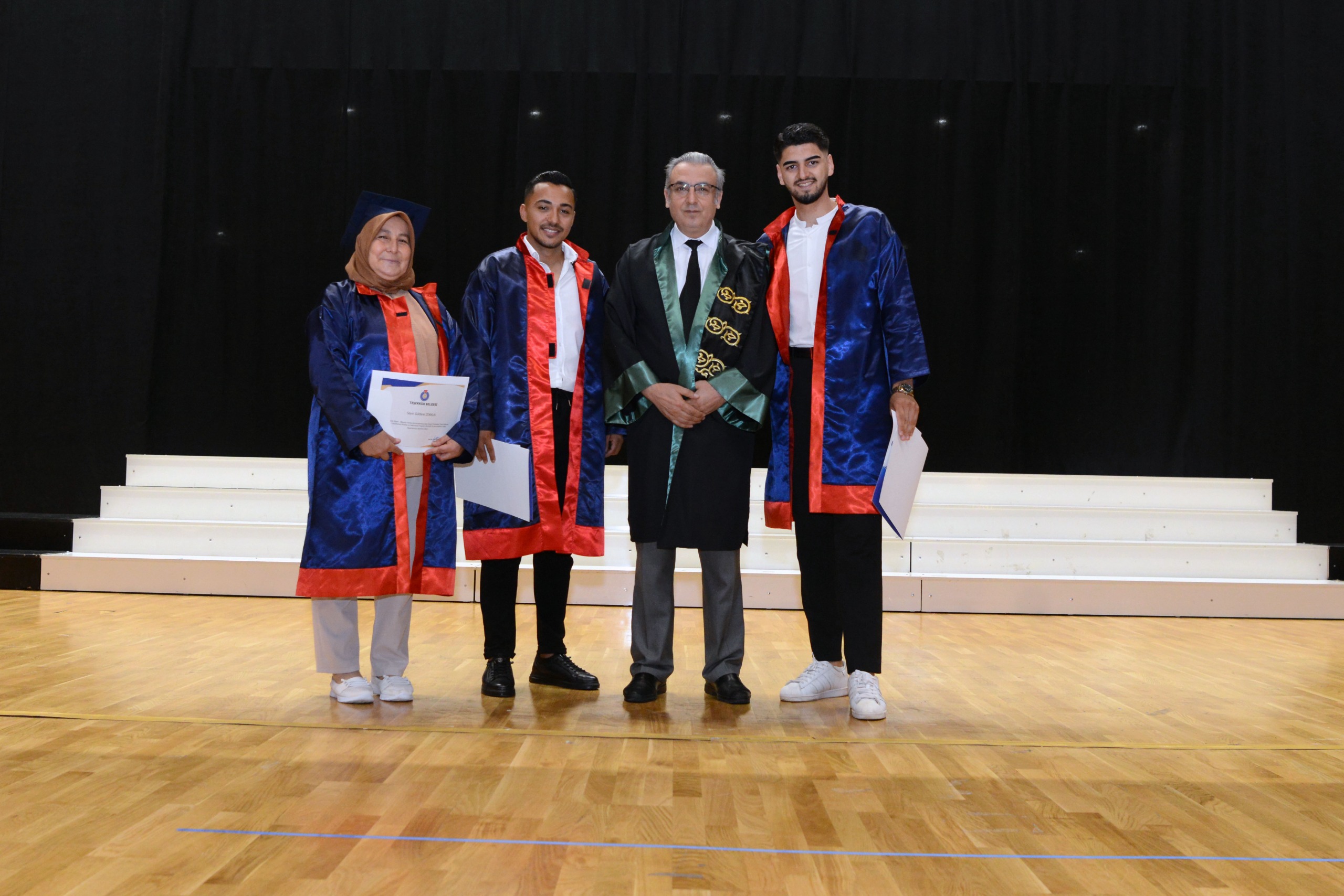 İlk üçe giren öğrencilerimiz